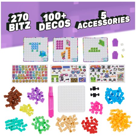 Pixobitz Refill Pack with 270 Water Fuse Beads (Walmart Exclusive)
