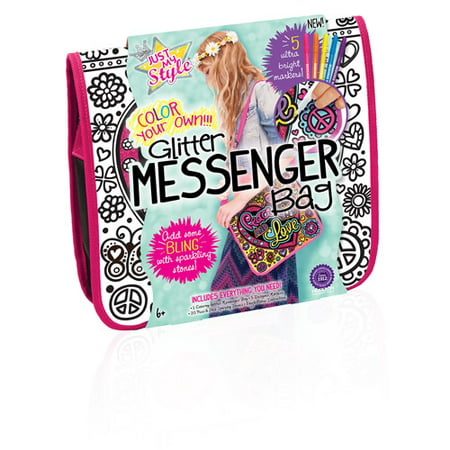 Just My Style Glitter Messenger Bag Design Kit, 810481