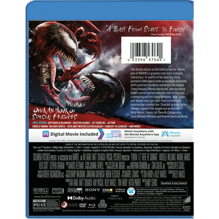 Venom: Let There Be Carnage (Blu-ray / DVD + Digital Copy)