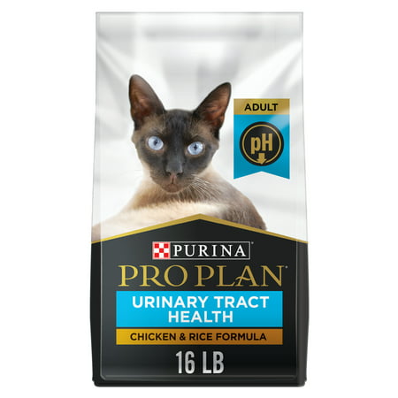 Purina Pro Plan Urinary Tract Cat Food, Chicken and Rice Formula, 16 lb. Bag, 16 lbs