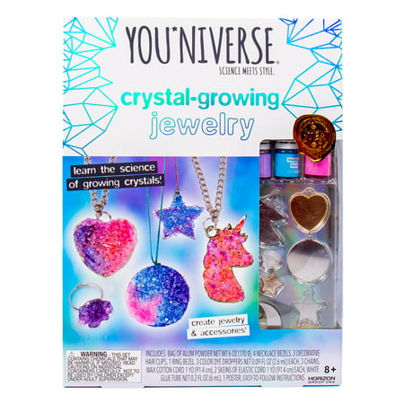 YOUniverse Multi-color Crystal-Growing Jewelry Stem Activity Kit