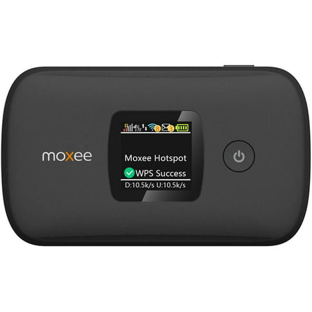 Cricket Wireless Moxie Mobile Hotspot, 256MB, Black - Prepaid Hotspot