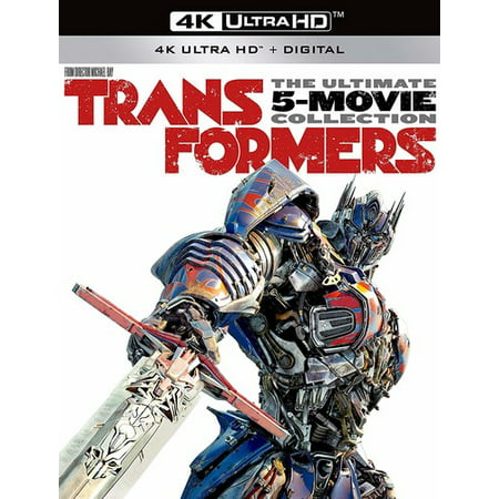 Transformers: The Ultimate 5-Movie Collection (4K Ultra HD + Blu-ray + Digital Copy)