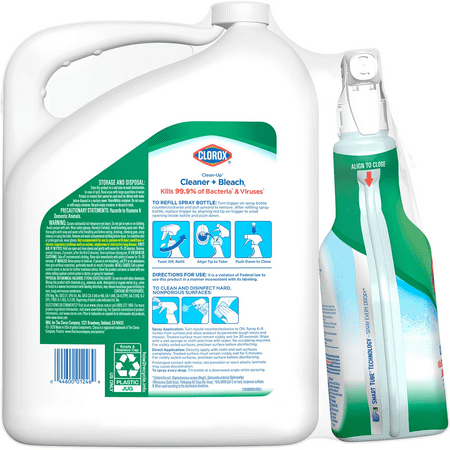 Clorox Clean-Up All-Purpose Cleaner w/ Bleach 32 oz. Spray + 180 oz. Refill