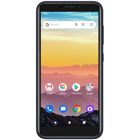 AT&T Calypso, 16GB, Chameleon Blue - Prepaid Smartphone