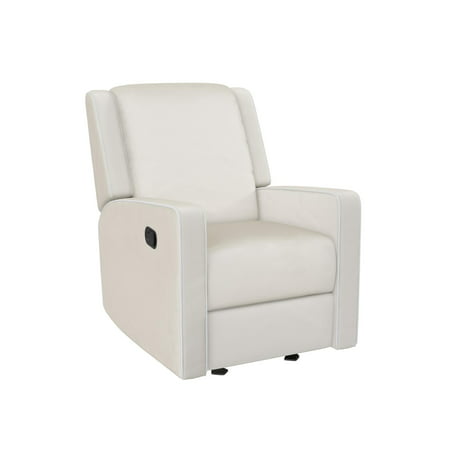 Baby Relax Robyn Rocker Recliner Chair with Pocket Coil Seating, White LinenWhite Linen,