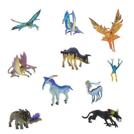 Disney Parks Pandora World Of Avatar Creatures Collectible Figures Playset New
