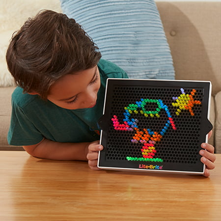Lite Brite Ultimate Classic & Refill Pack Online Only Value Bundle with 14 Templates & 300 Pegs