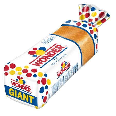 Wonder Bread Giant Sliced White Sandwich Bread Loaf, 24 oz