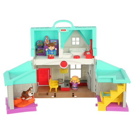 Fisher-Price Little People Big Helpers Home Interactive Play House Set