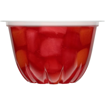 Dole Fruit Bowls Mixed Fruit in Black Cherry Gel, 4.3 Oz Bowls, 4 Cups of Fruit