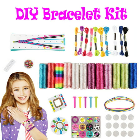Dicasser Friendship Bracelet Making Kit for Girls - DIY Arts and Crafts Toys Ages 6 -12 Years Old, #03