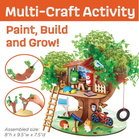 Creativity for Kids Build and Grow Tree House ? Child Craft for Boys and Girls