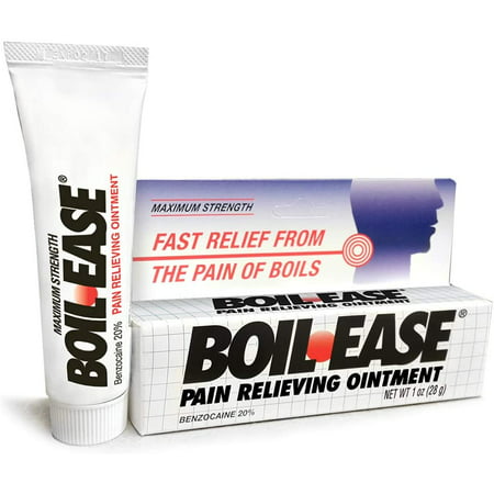 Boil-Ease Pain Relieving Ointment Maximum Strength 1 oz