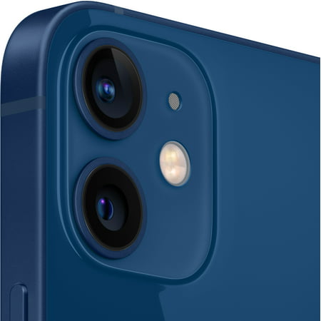 Restored Apple iPhone 12 Mini 256GB Blue (Unlocked) (Refurbished), Blue