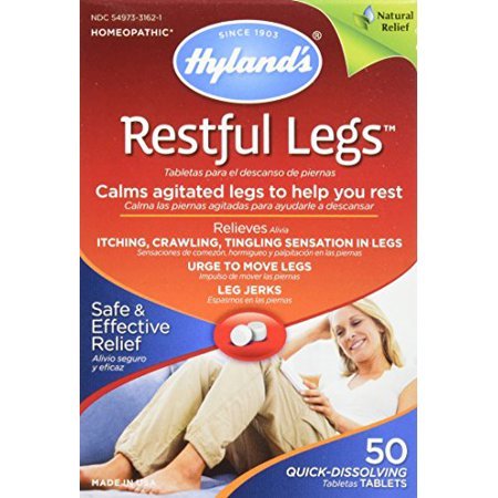 Hyland's Restful Legs Relief Quick-Dissolving Tablets 50 Count