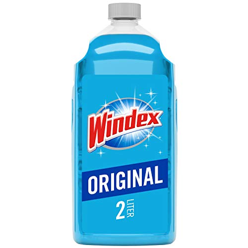 Windex Glass Cleaner Refill 2 Liter (Pack of 2)Black,