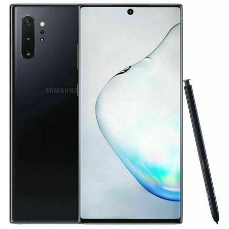 Restored Samsung Galaxy Note 10 N970U (GSM Unlocked) Aura Black 256GB Cellphone (Refurbished)