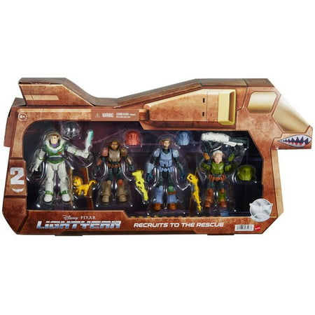 Disney / Pixar Lightyear Movie Recruits to the Rescue Action Figure 4-Pack