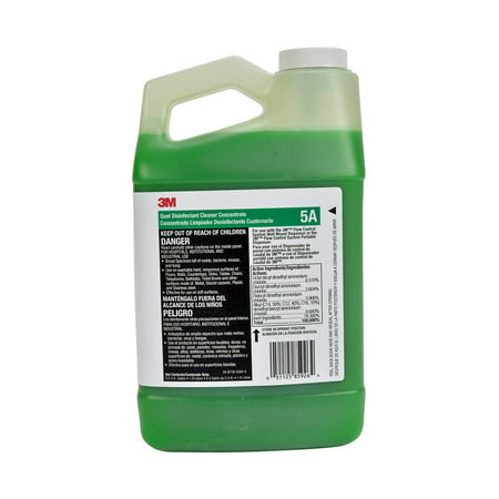 3M Quat Disinfectant Cleaner Concentrate 0.5 Gallon (5A)