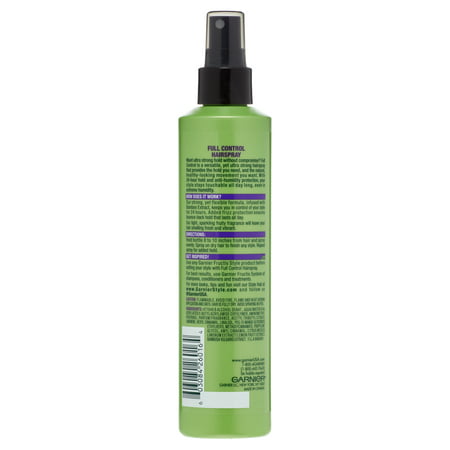 Garnier Fructis Style Full Control Anti-Humidity Hair Spray, Non-Aerosol, 8.5 fl oz, 8.5 fl oz