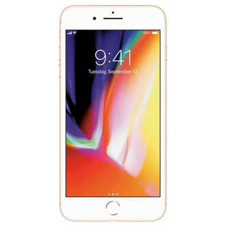 Apple iPhone 8 Plus 64GB Unlocked GSM Phone w/ Dual 12MP Camera - Gold (refurbished), Gold