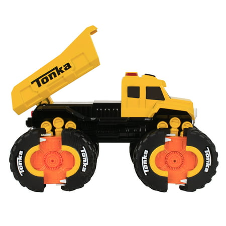 Tonka - The CLAW - Dump Truck - Lights and Sounds - Expandable Wheels