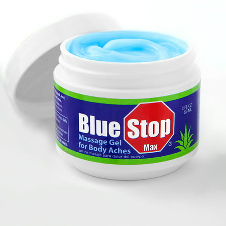 Blue Stop Max? Massage Gel for Body Aches, 2 fl oz