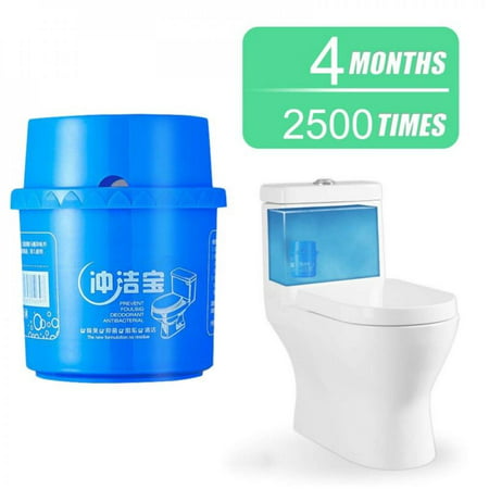 BRAND HOT SALE!Automatic Toilet Bowl Cleaner Stain Remover Kill 99.9% Of Household Bacteria 2500 Times Flushes