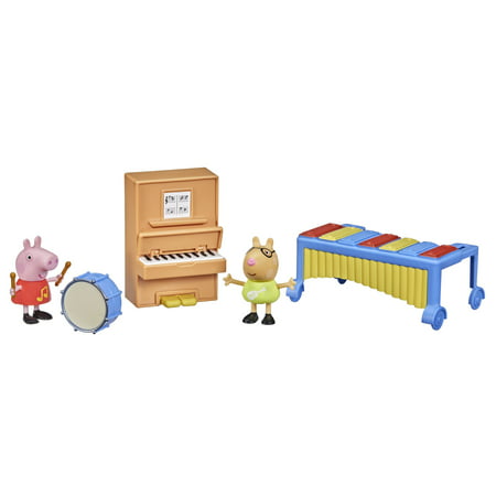 Peppa Pig Peppa's Adventures Peppa's Making Music Fun, Playset, Ages 3 and Up