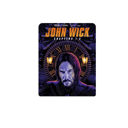 John Wick: Chapters 1-3 (4K Ultra HD + Digital Copy + Blu-Ray)