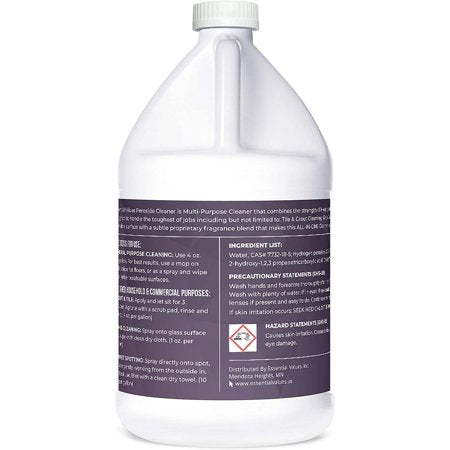 Essential Values Peroxide Cleaner 5% (Gallon / 3.78 L) Multi-Purpose, Citrus Fragrance