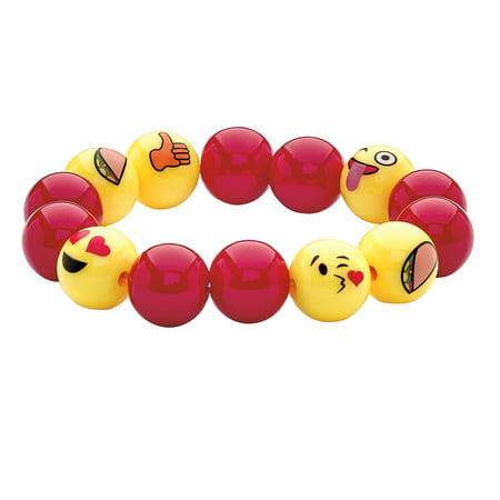 Creativity for Kids Emoji Bracelet - Beginner, Child Craft Kit for Boys and Girls