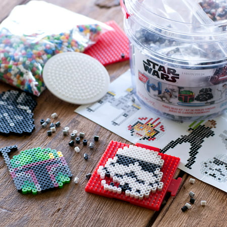 Perler Star Wars Fused Bead Bucket, Ages 6 and up, 8505 Pieces