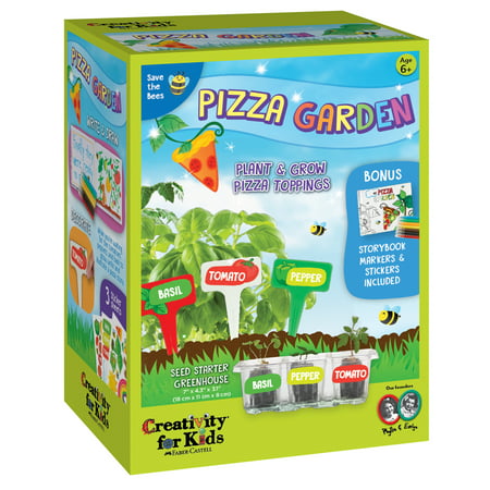 Creativity for Kids Pizza Garden- Child Craft Kit for Boys and Girls