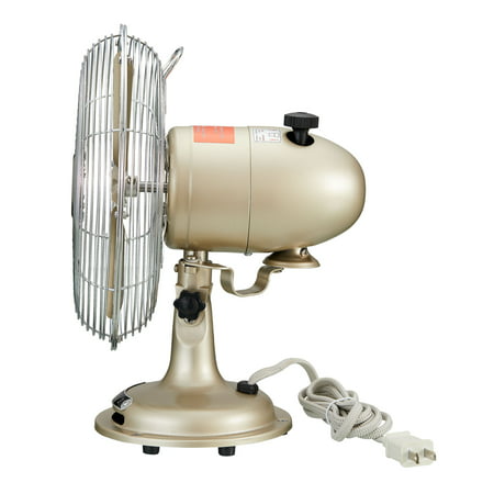 Better Homes & Gardens Retro Table Fan, Brushed Nickel, 8-InchesBrushed Nickel,