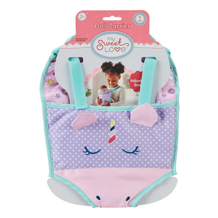 My Sweet Love 14" Baby Doll and Sling Carrier Play Set, 2 PiecesPink,