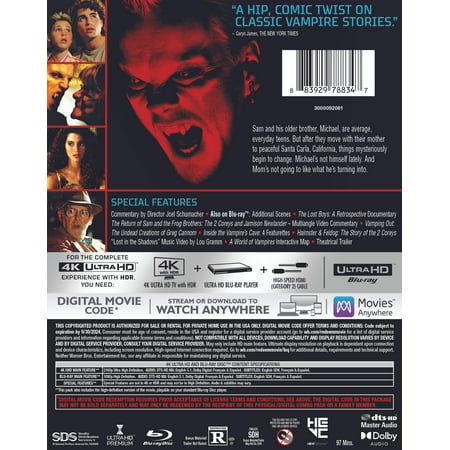 The Lost Boys (4K Ultra HD + Blu-ray + Digital Copy)