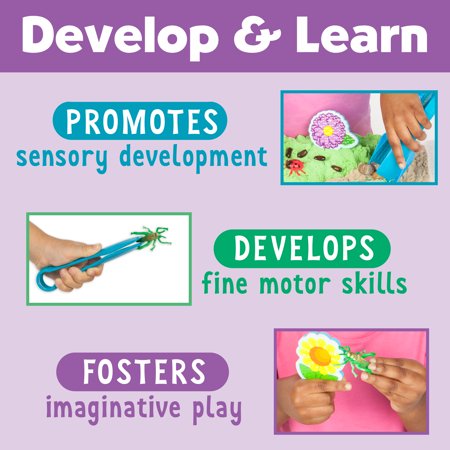 Creativity for Kids Sensory Bin Garden & Critters- Child Craft Activity for Boys and Girls