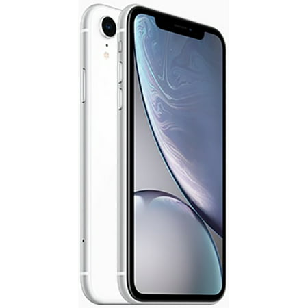 Apple iPhone XR 64GB Unlocked GSM 4G LTE Phone w/ 12MP Camera - White (Fair Cosmetics, Fully Functional)