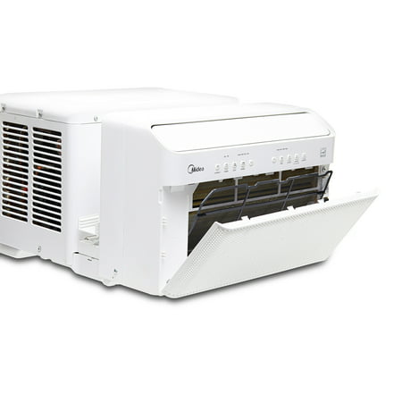 Midea 12,000 BTU Smart Inverter U-Shaped Window Air Conditioner, 35% Energy Savings, Extreme Quiet, MAW12V1QWT, 12000 BTU