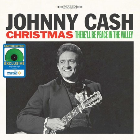Johnny Cash - Christmas: There'll Be Peace In The Valley (Walmart Exclusive) - Vinyl [Exclusive]