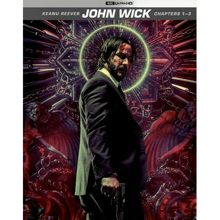 John Wick: Chapters 1-3 (4K Ultra HD + Digital Copy + Blu-Ray)
