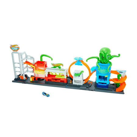 Hot Wheels Octo Car Wash Vehicle Playset