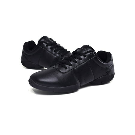 Rockomi Cheerleading Shoes Women Girls Dance Sneakers Comfort School Competition Tennis Cheer Shoes Black 10CBlack,
