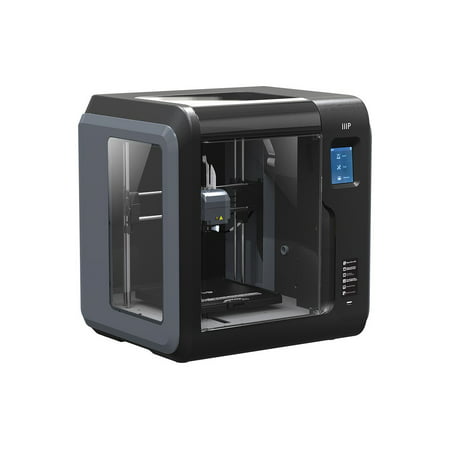 Monoprice Voxel 3D Printer - Gray/Black with Removable Heated Build Plate (150 x 150 x 150mm) Fully Enclosed, Touch Screen, Assisted Level, Easy Wi-Fi