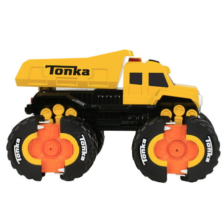 Tonka - The CLAW - Dump Truck - Lights and Sounds - Expandable Wheels