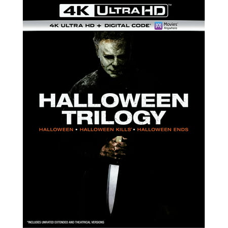 Halloween 3-Movie Collection (Halloween (2018) / Halloween Kills / Halloween Ends) (4K Ultra HD + Blu-ray + Digital Copy)