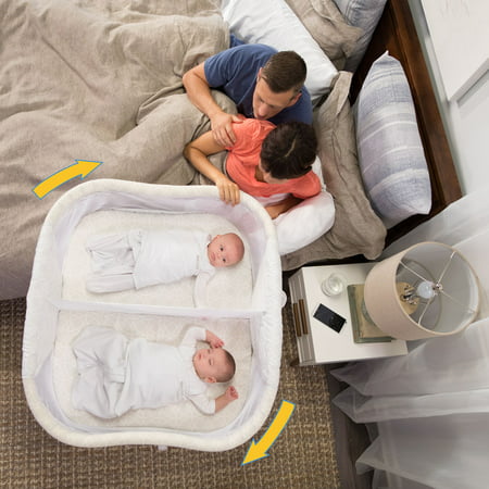 HALO BassiNest - Baby Bassinet - Twin Swivel Sleeper