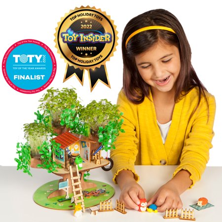 Creativity for Kids Build and Grow Tree House ? Child Craft for Boys and Girls